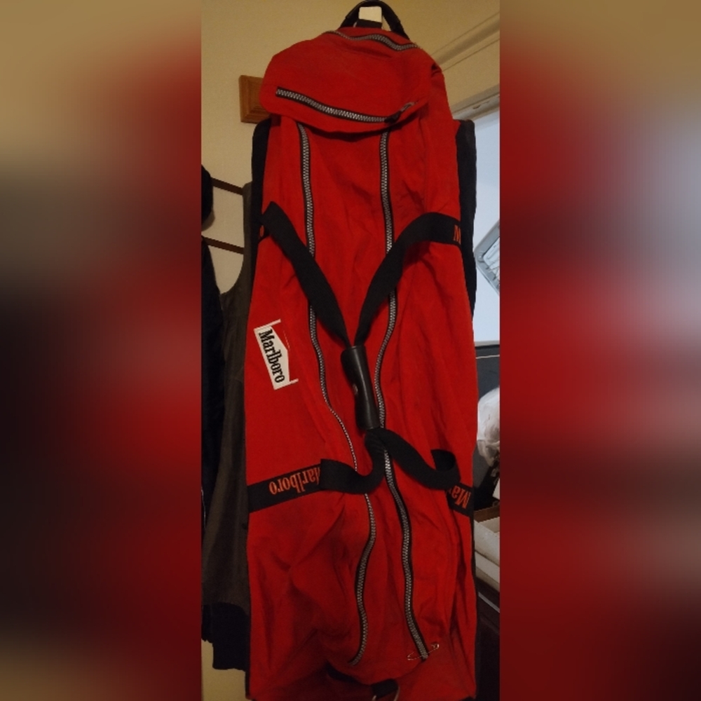 Marlboro Red and Black Travel/Gym Bag